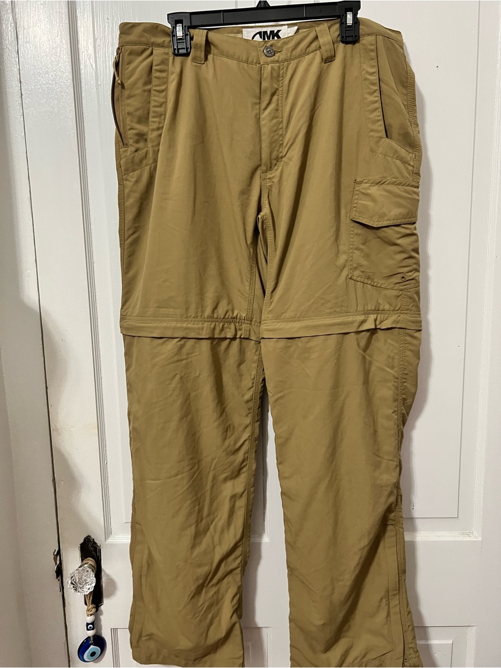 Mountain Khakis Convertible Cargo Pants in Tan